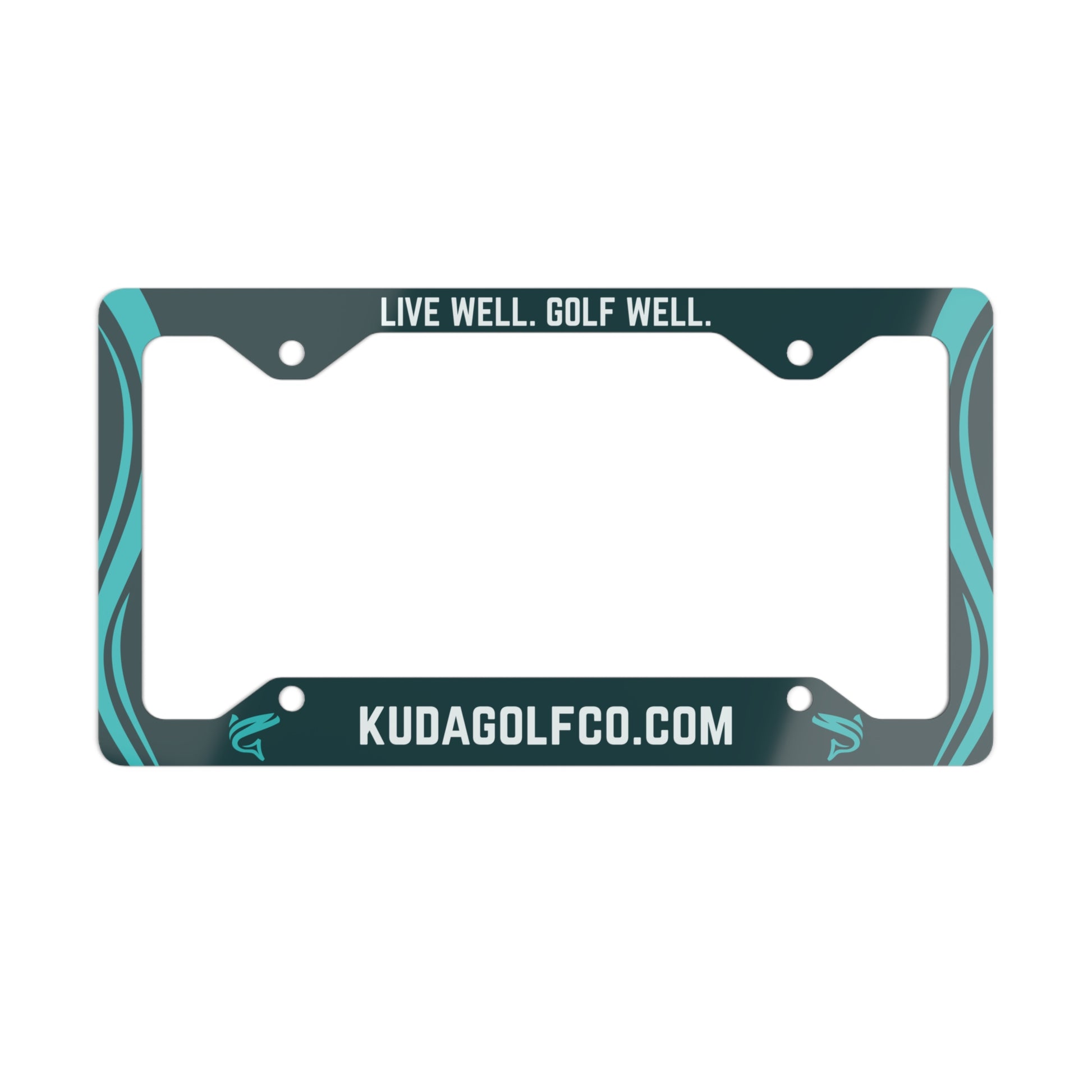 Kuda Metal License Plate Frame