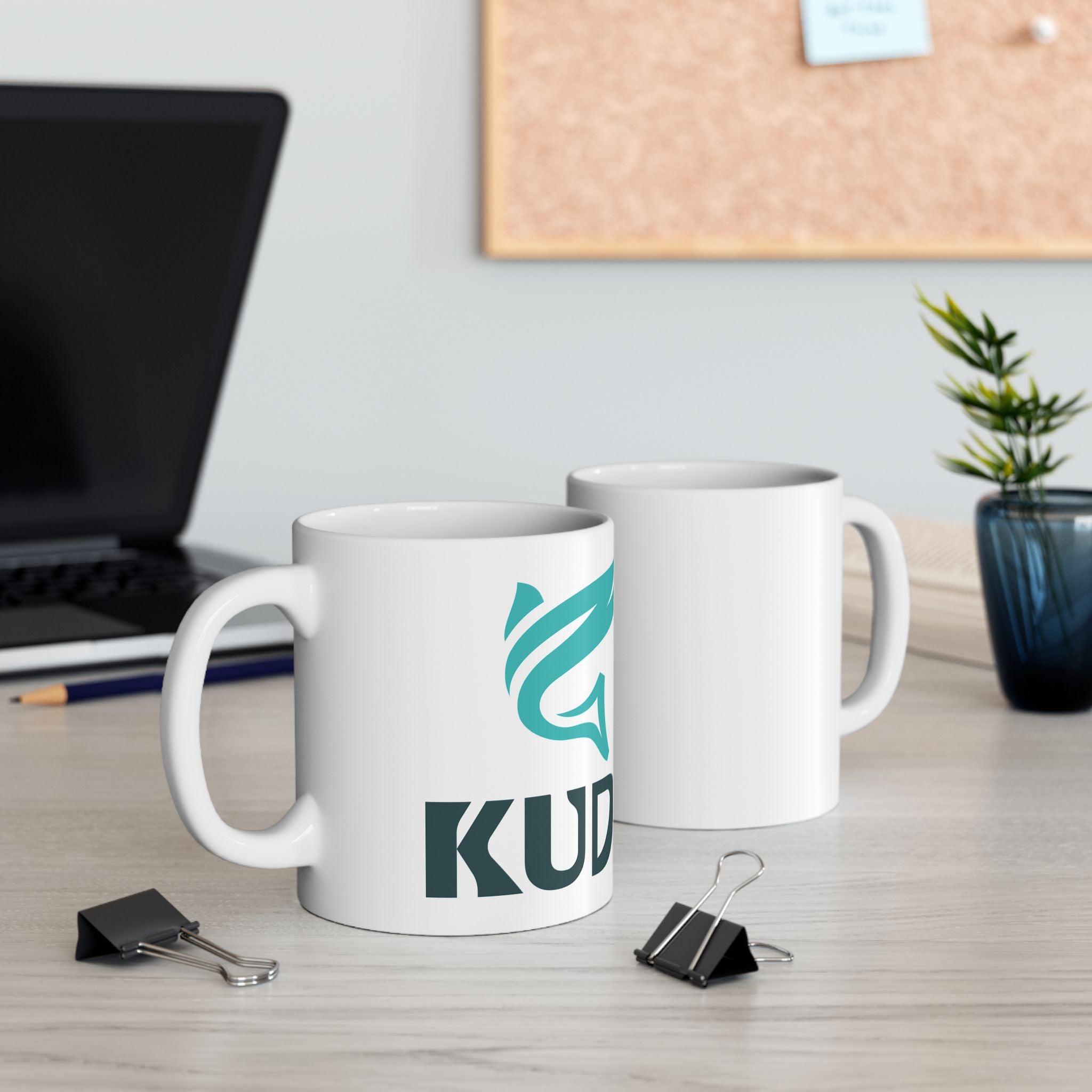 Kuda Logo Ceramic Coffee Cup
