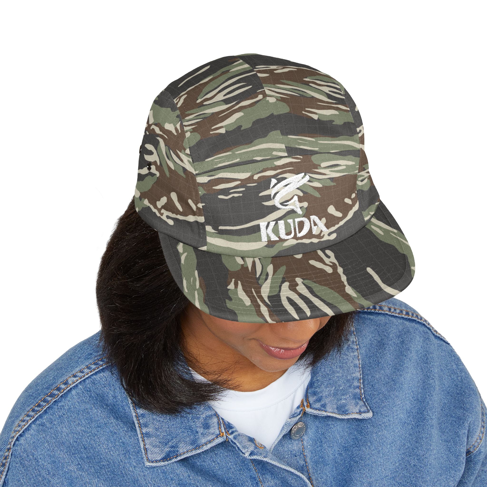 Kuda Embroidered 5-Panel Cap