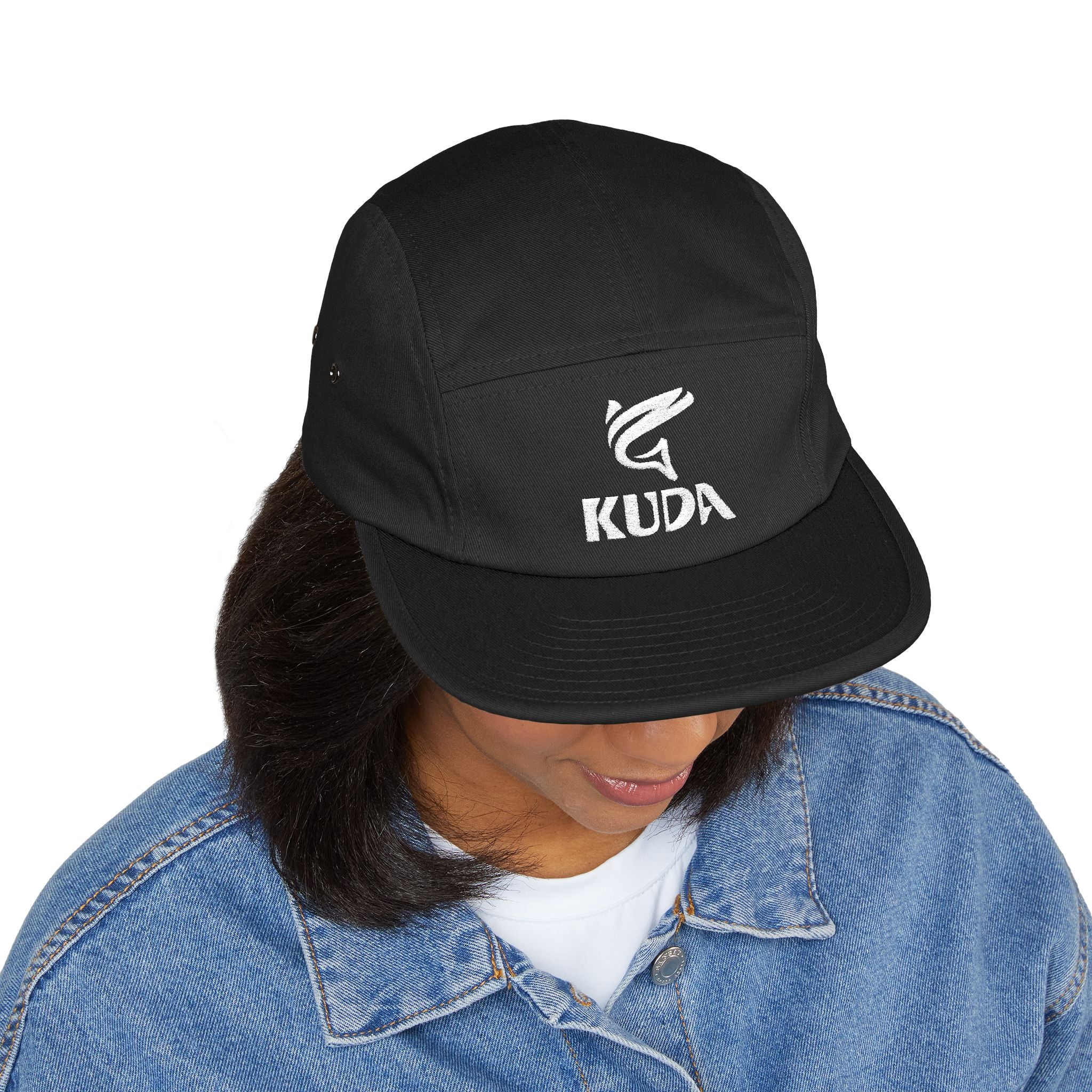 Kuda Embroidered 5-Panel Cap