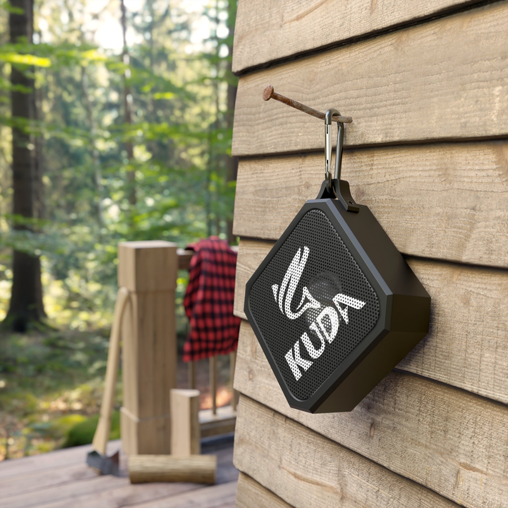 Kuda Logo Rugged Wireless Speaker