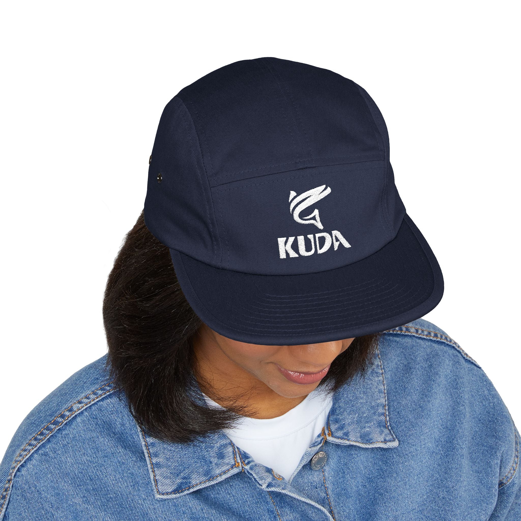 Kuda Embroidered 5-Panel Cap