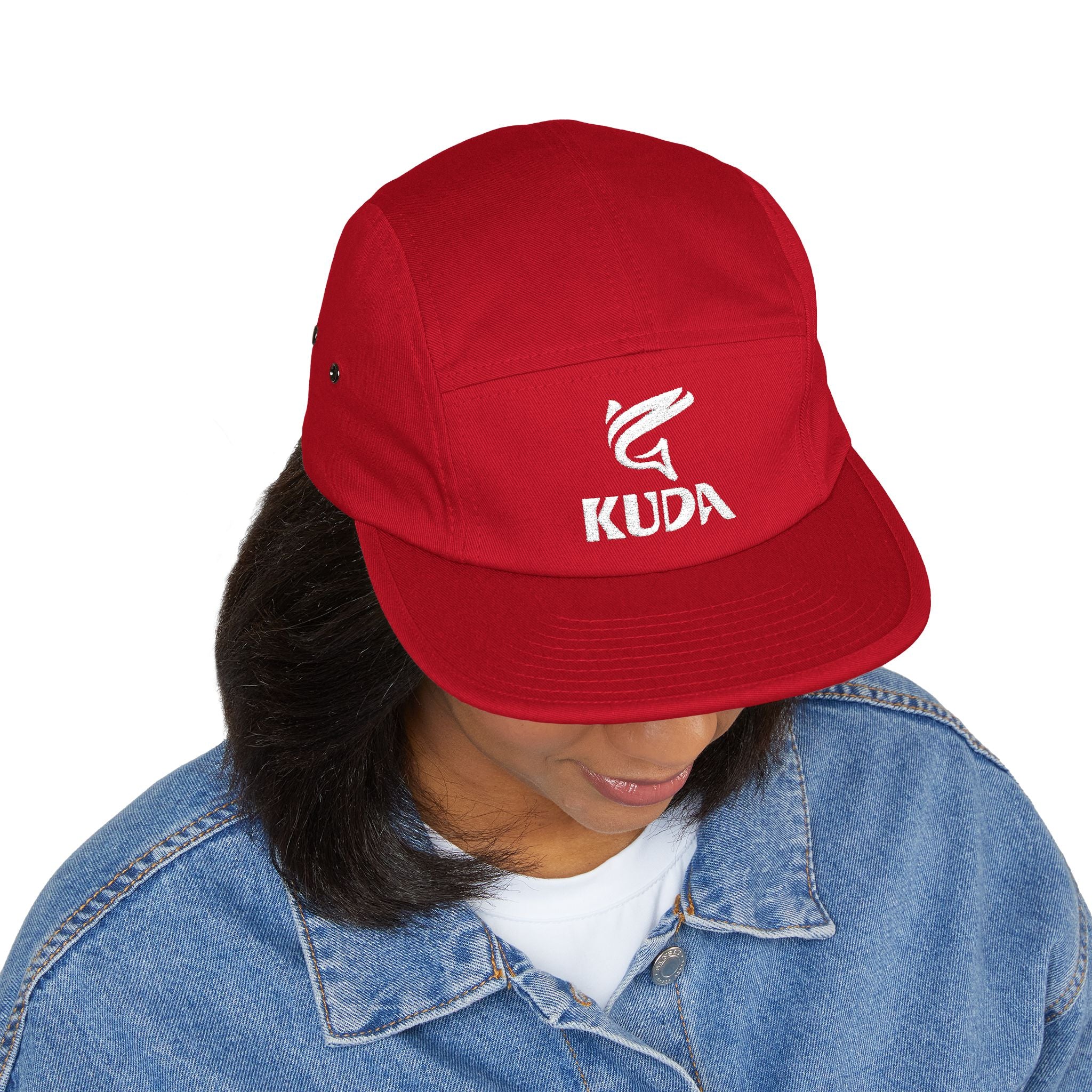 Kuda Embroidered 5-Panel Cap