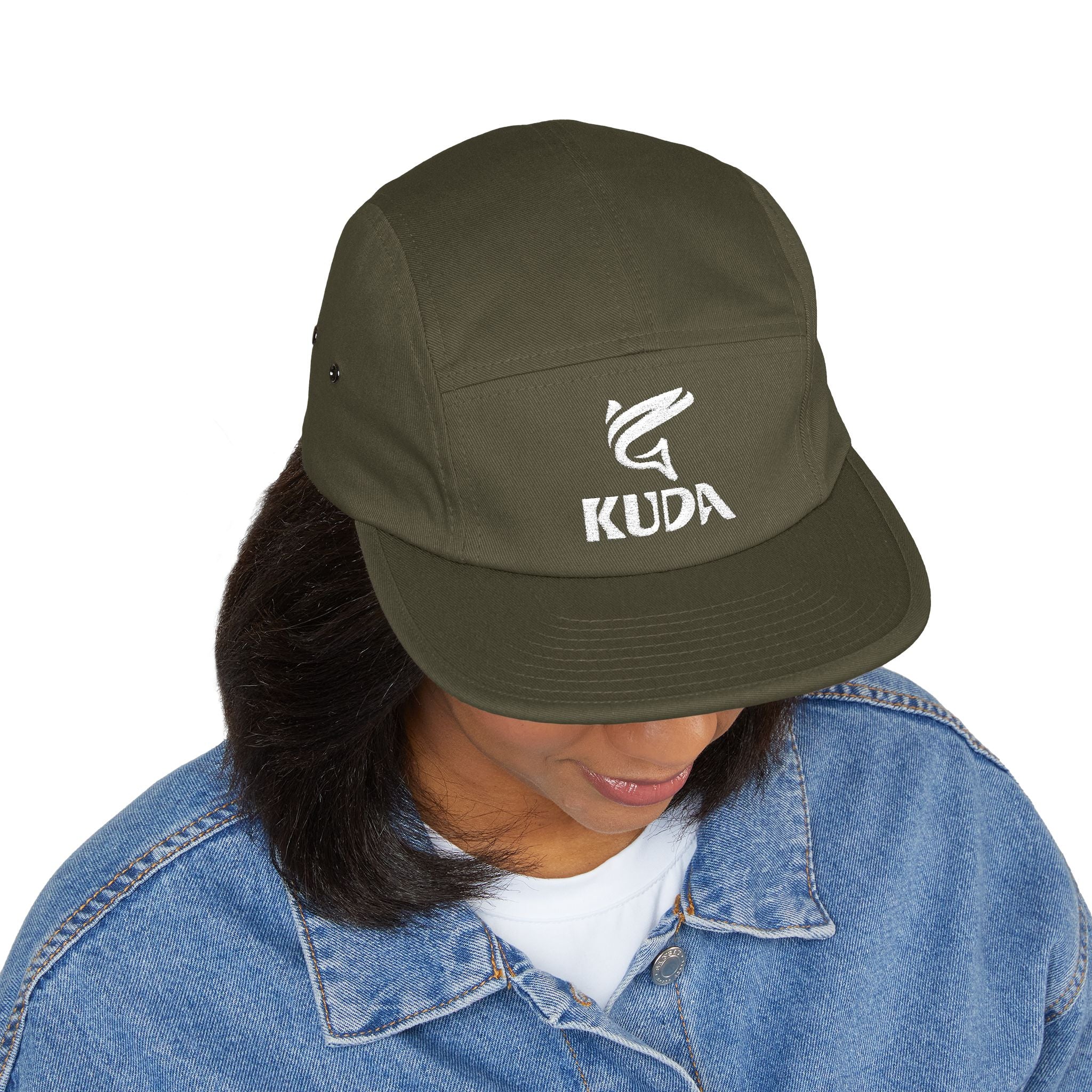 Kuda Embroidered 5-Panel Cap