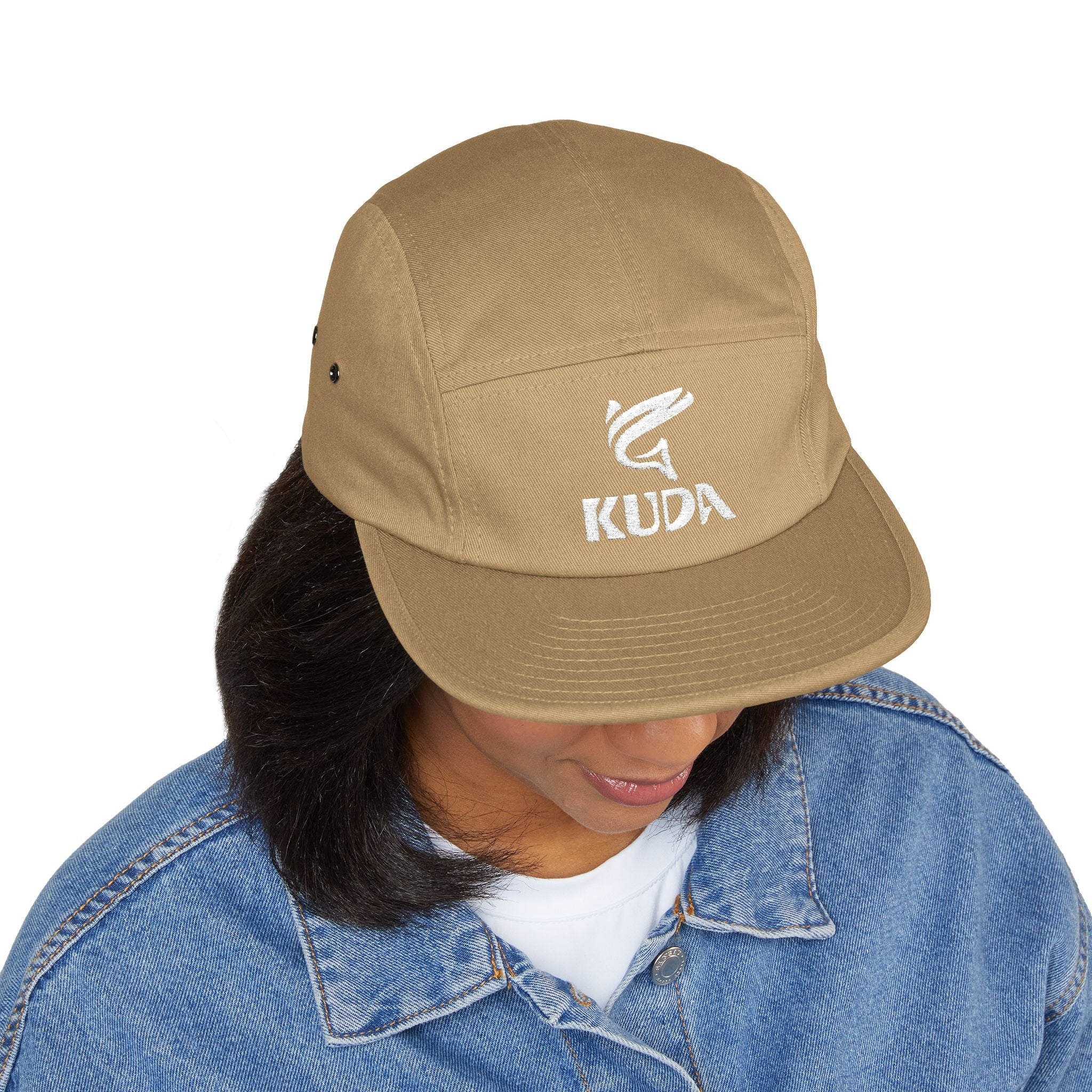 Kuda Embroidered 5-Panel Cap