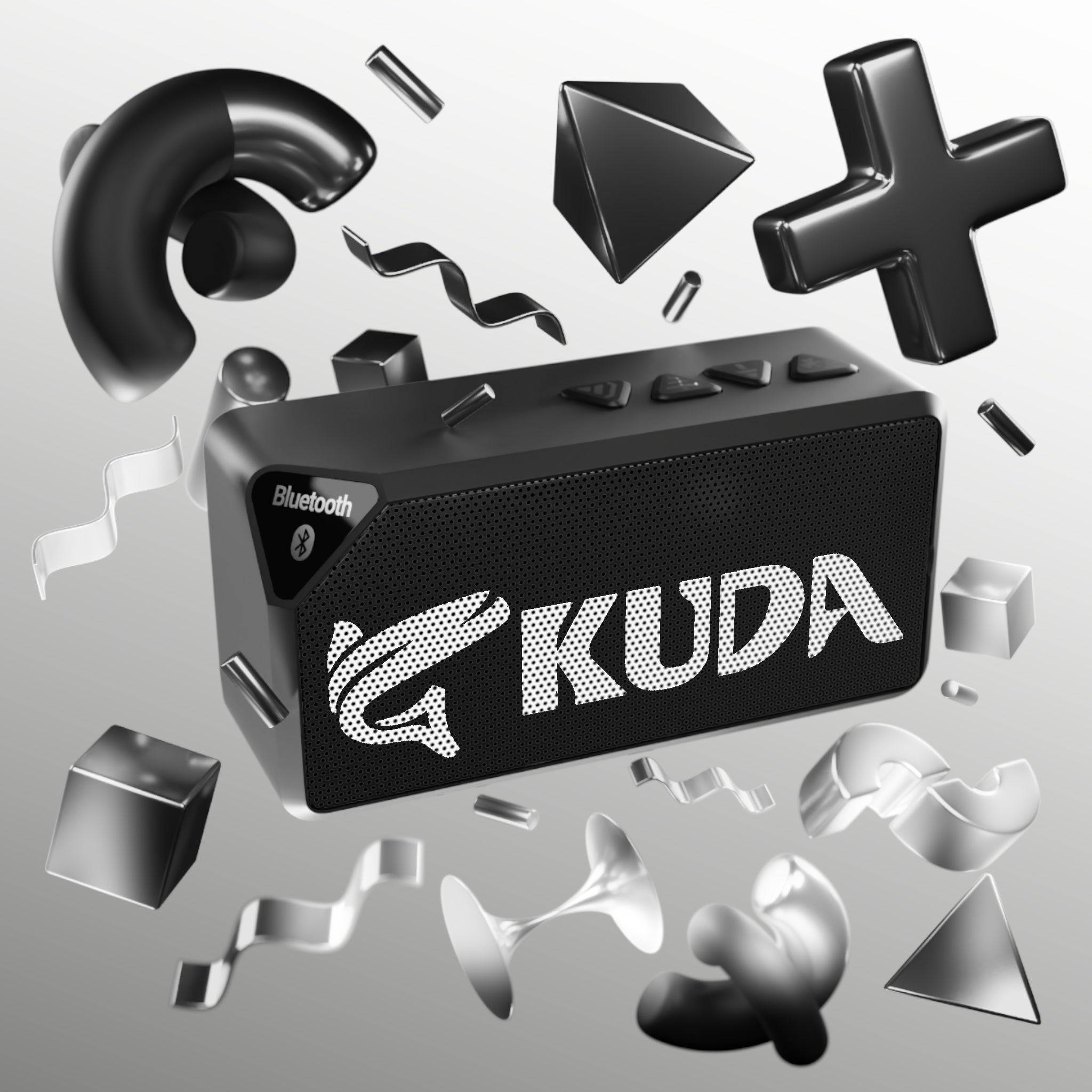 Kuda Logo Portable Wireless Speaker