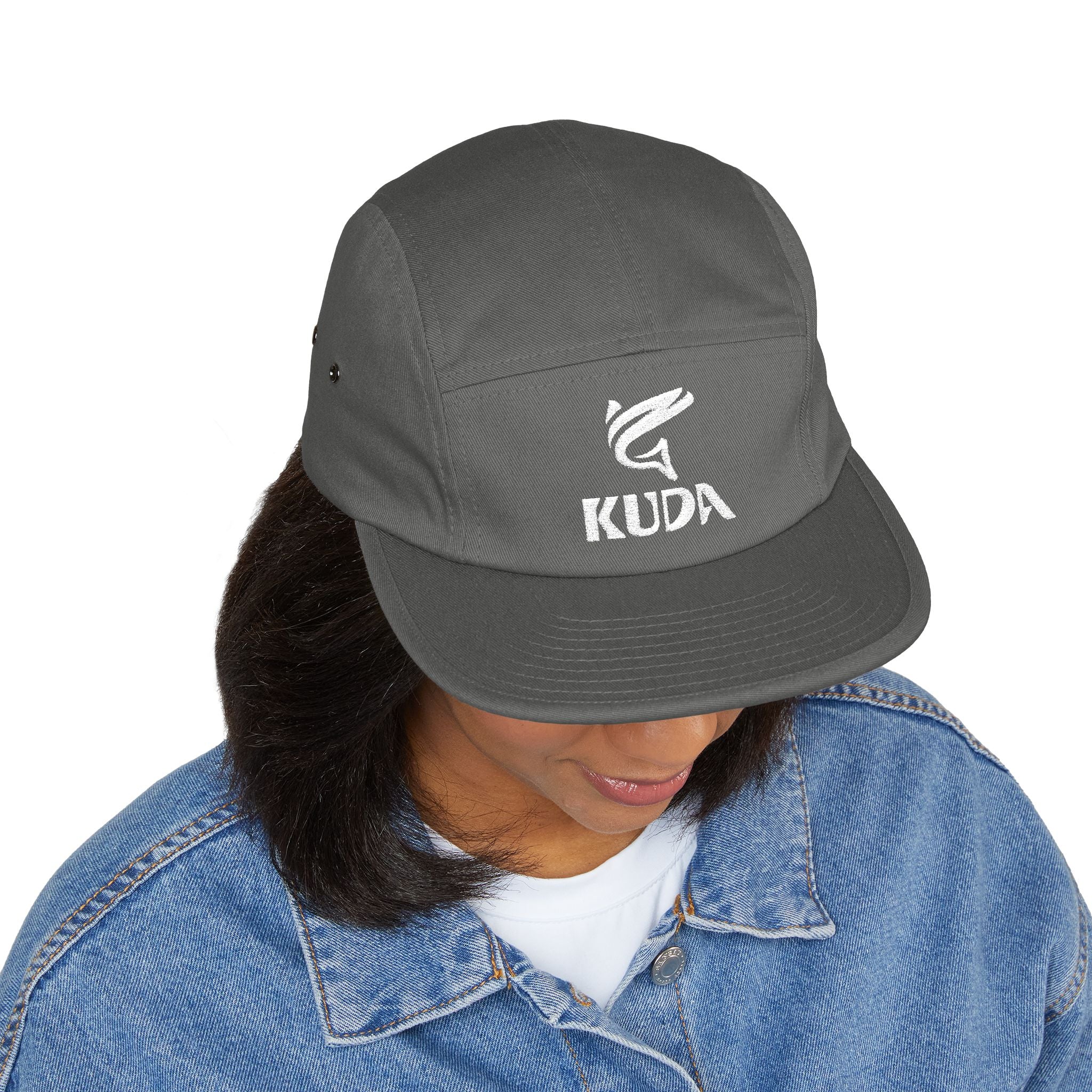 Kuda Embroidered 5-Panel Cap