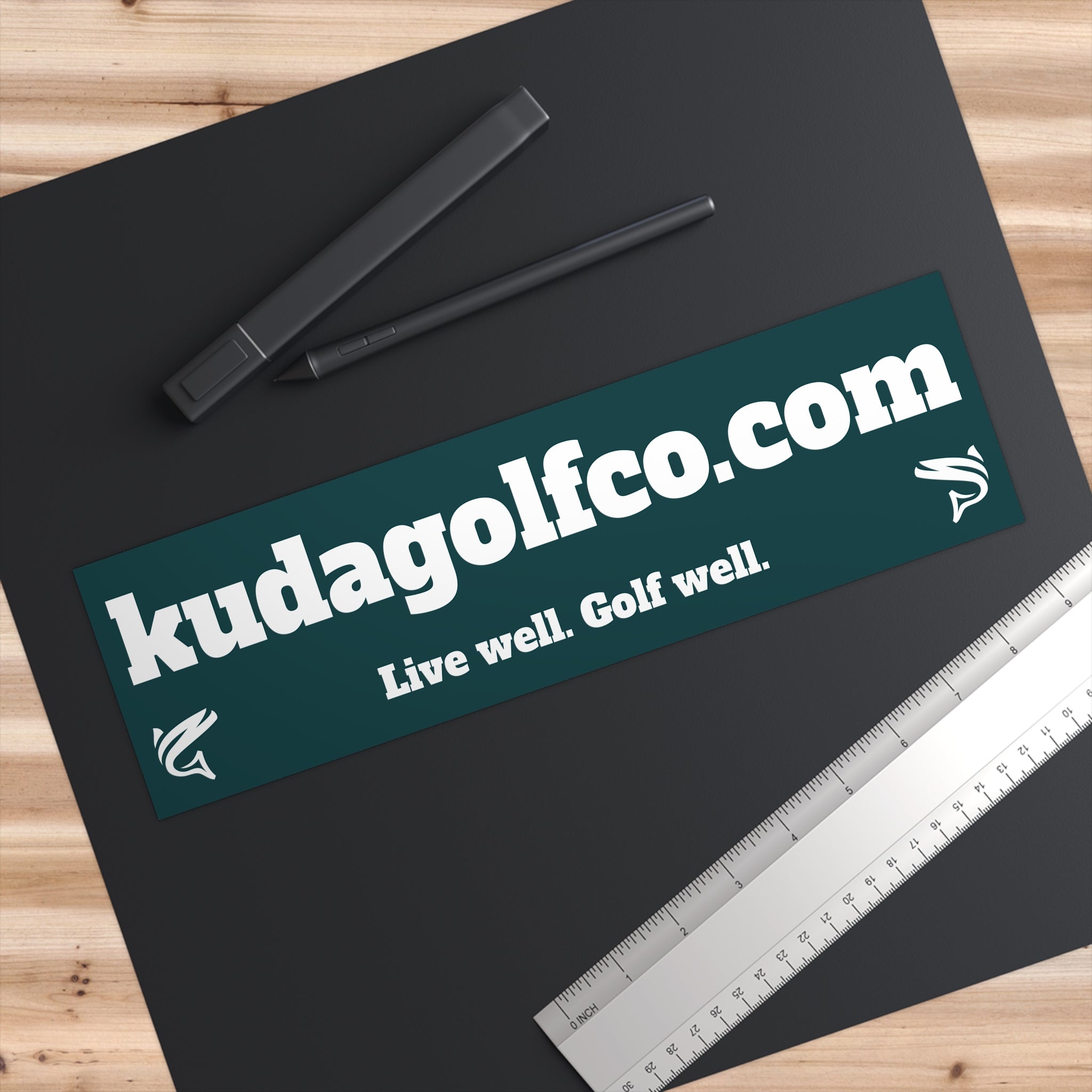 Kuda Golf Bumper Sticker