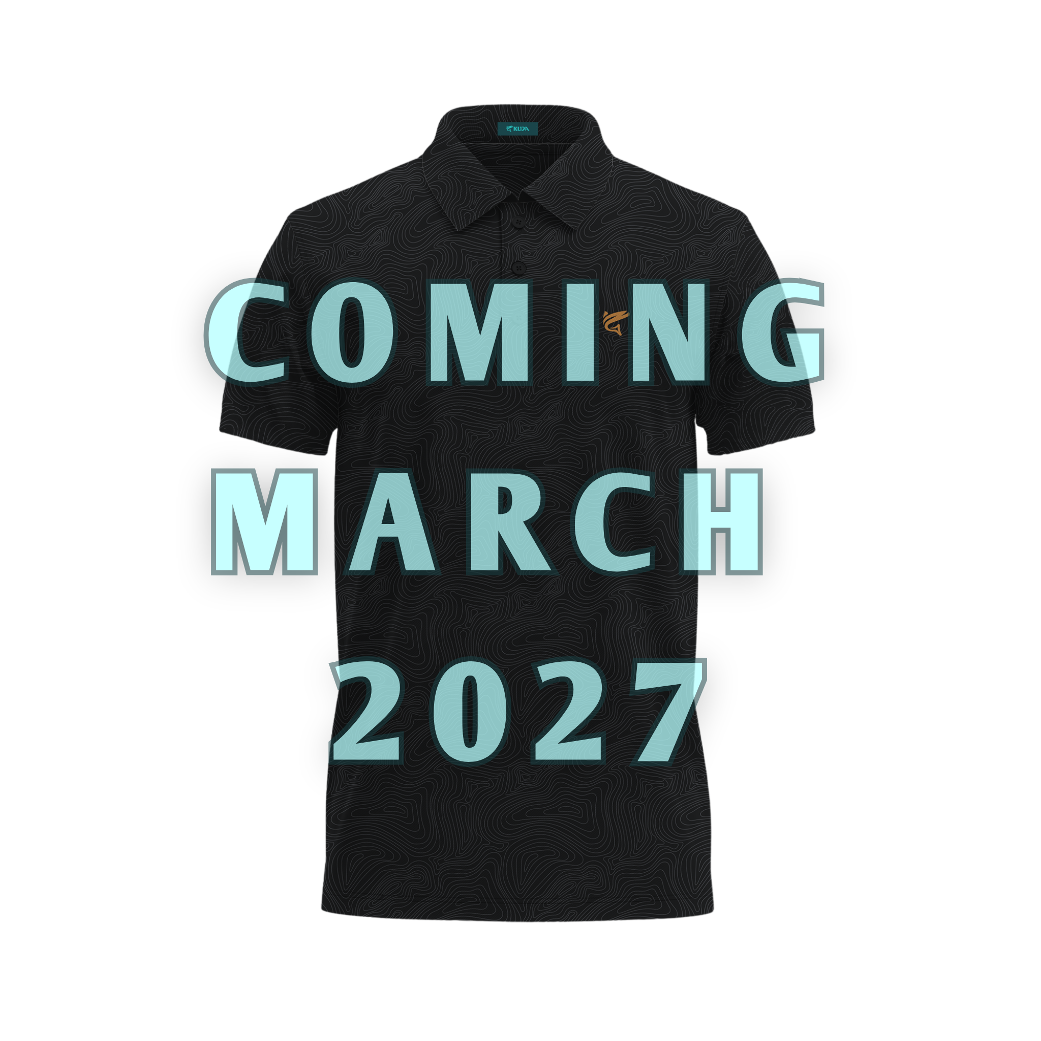 Kuda Golf Blackout Performance Premium Golf Polo